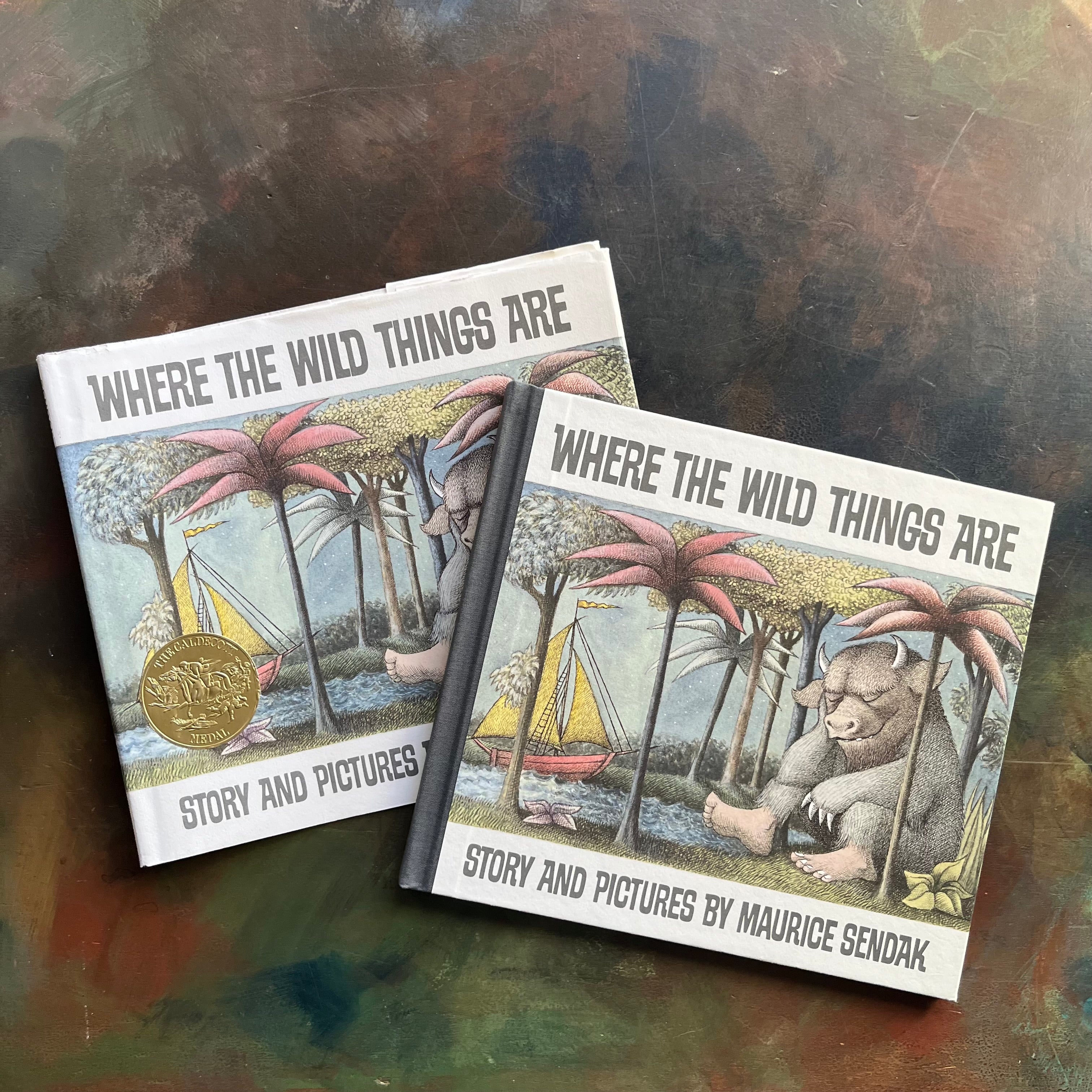 Where The Wild Things Are written and illustrated by Maurice Sendak-50th anniversary edition-2013-caldecott award-winning picture book-view of the front cover