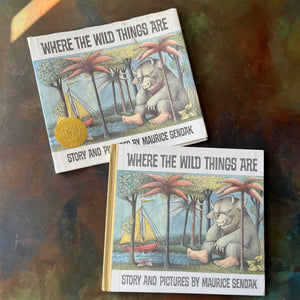 Where the Wild Things Are written & illustrated by Maurice Sendak-1991 25th Anniversary Edition-Caldecott Medal Winner-living children's picture book-collectible edition-view of the front cover