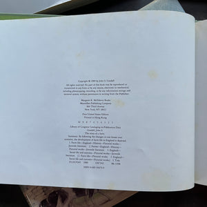 Set of three Wordless Picture Books Set–The Silver Pony by Lyn Ward, Unspoken by Henry Cole, and The Story of a Farm by John S. Goodall- Illustrated Children’s Books-view of the copyright page of The Story of a Farm