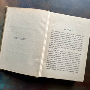 antique book-William Shakespear - Tales from Shakespeare by Charles & Mary Lamb-1924 edition-classic literature-view of the copyright and preface pages