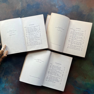 illustrated Thornton Burgess Bedtime Story-Books written by Thornton W. Burgess with illustrations by Harrison Cady-Sammy Jay-Paddy the Beaver-Prickly Porky-read aloud favorites-view of the copyright & contents pages