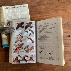 A Field Guide to the Birds of Britian - illustrations & diagrams