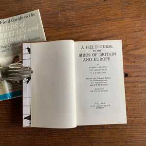 A Field Guide to the Birds of Britian - Title Page