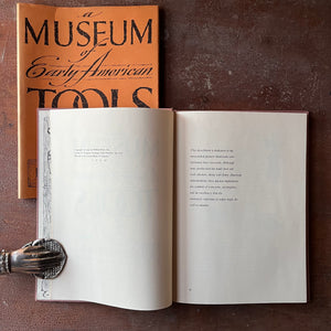 Log Cabin Vintage - vintage book, vintage history book, vintage art book - A Museum of Early American Tools written and illustrated by Eric Sloane - 1964 Edition with Dust Jacket - view of the copyright