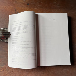 Animal, Vegetable, Miracle A year of Food Life by Barbara Kingsolver - view of the copyright page