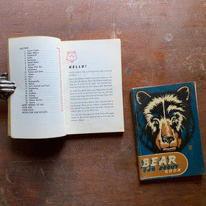 Bear Cub Scout & Wolf Cub Scout Books - contents