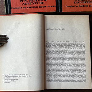 Classics to Grow On Book Set - Five Book Set - copyright & acknowledgments page