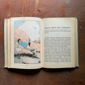 Facts and Fancies Book Four of The New Silent Readers Series - Full Page Illustration - Art Deco