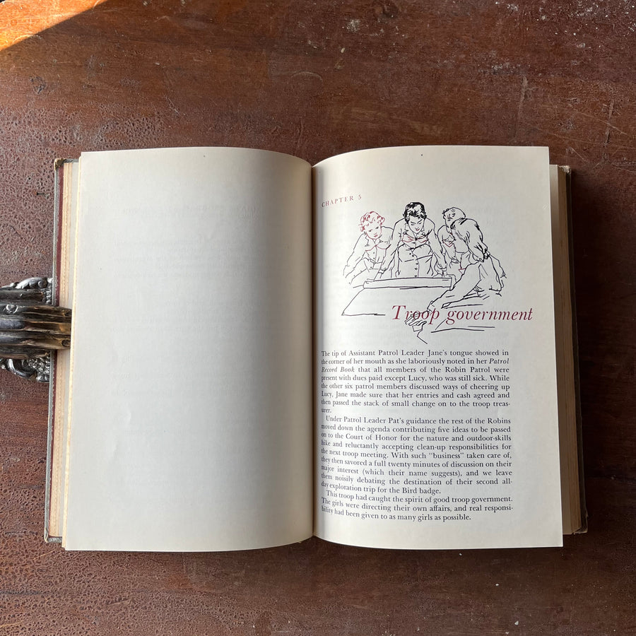 Girl Scout Leader's Guide Intermediate Program - 1955 Edition - Log ...