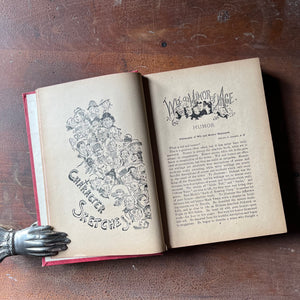 Hot Stuff by Famous Funny Men - 1901 Edition - inside content view