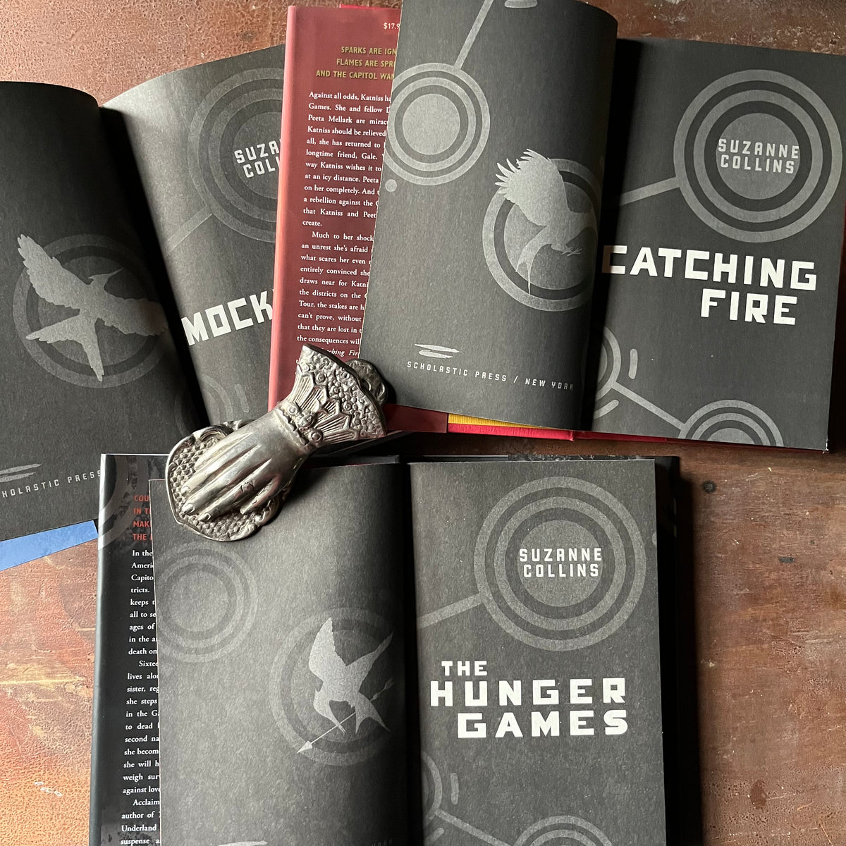 The Hunger Games Trilogy Box Set Written by Suzanne Collins Log Cabin