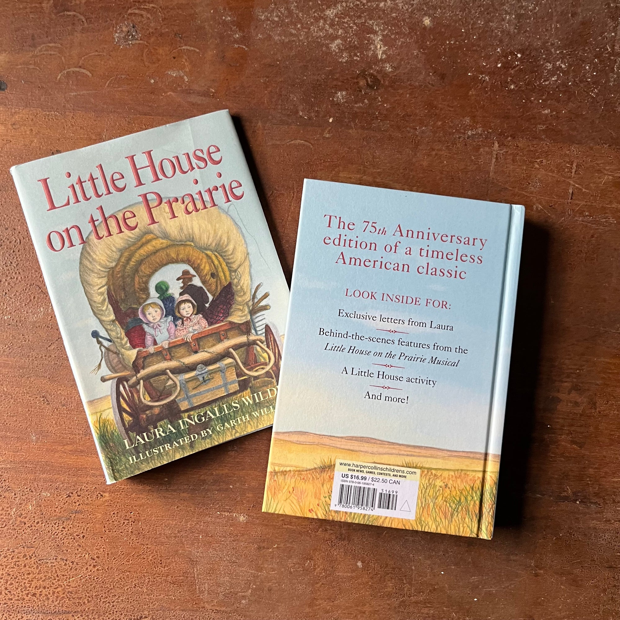 Libro 'Little House On The Prairie' Di Laura Ingalls Wilder - Edizione Inglese, Illustrato Da Garth Williams, Brossura - Foto 1