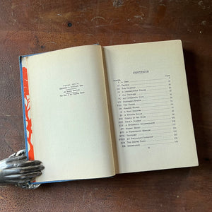 Nancy Drew Mysteries: The Clue of the Tapping Heels by Carolyn Keene - view of the copyright and contents pages