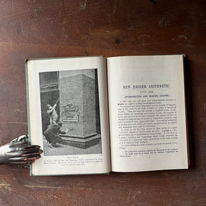 New Higher Arithmetic by Stone & Mallory - view of the full-page photograph