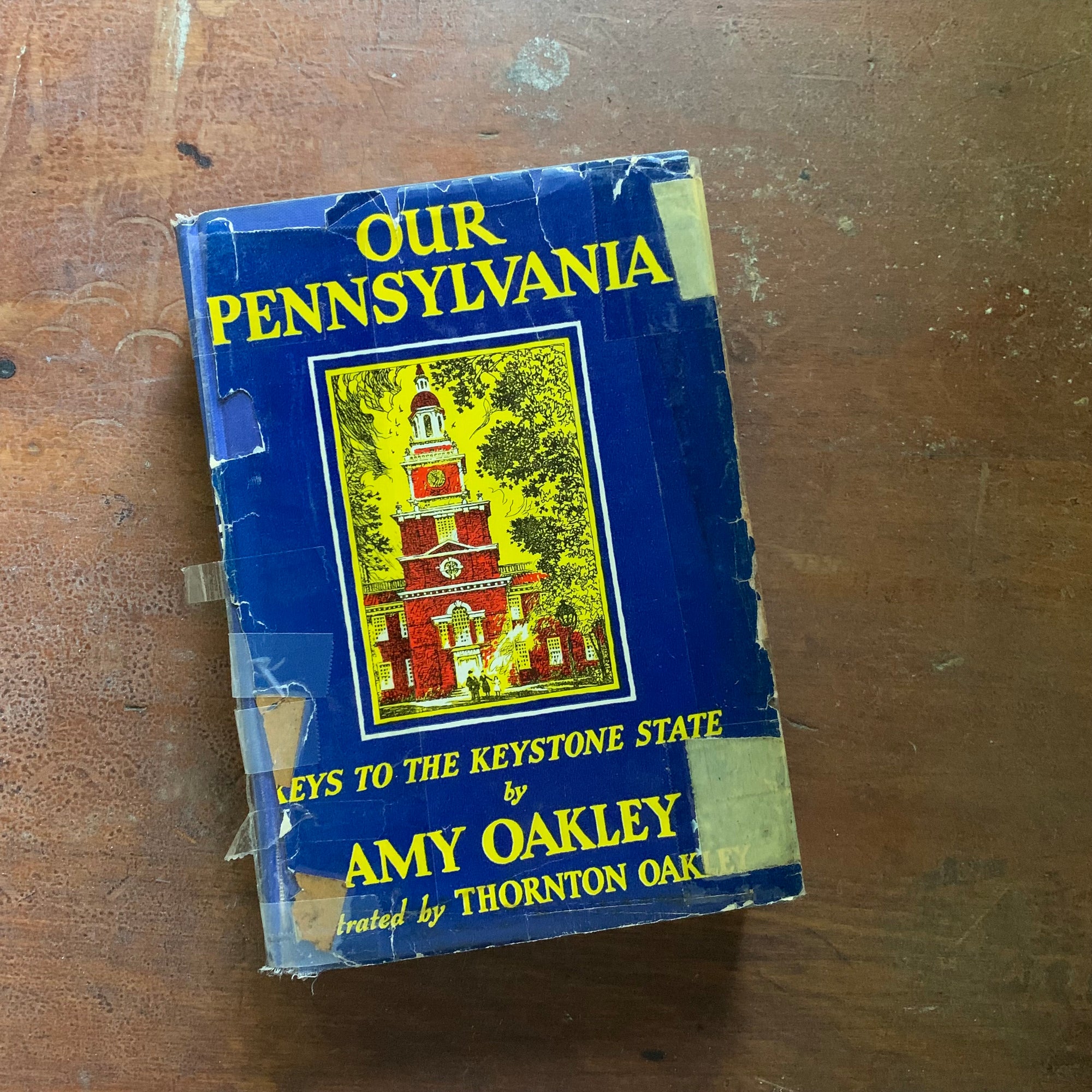 Our Pennsylvania Book by Amy Oakley - Dust Jacket Cover