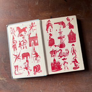 Two Years Before the Mast - 1949 Junior Deluxe Editions Children's Book - view of the inside cover