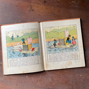 Uncle Wiggily's and the Beaver Boys by Howard R. Garis - 1929 Edition - view of the inside pages - & full color illustrations