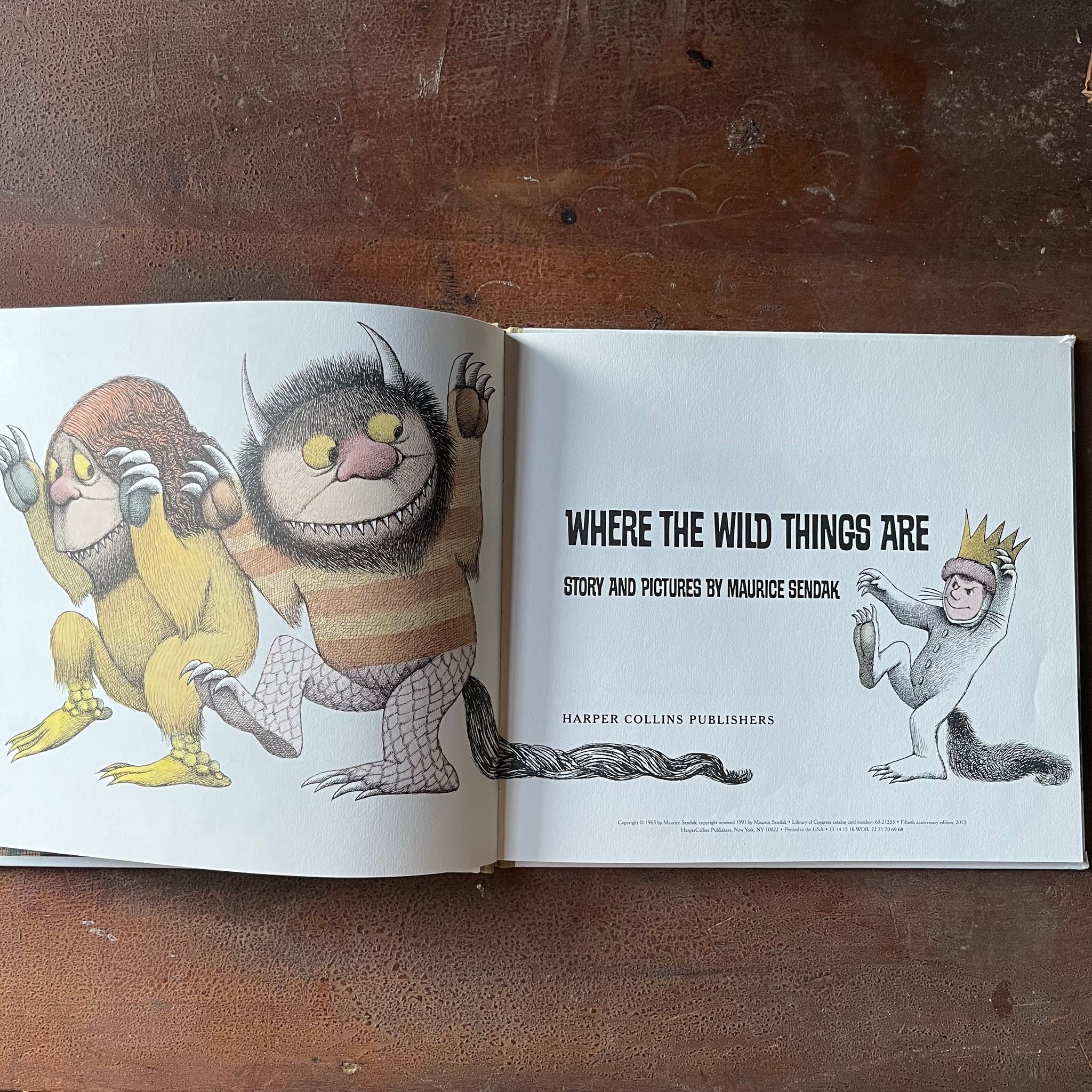 Where The Wild Things Are by Maurice Sendak - 2013 Fiftieth Anniversar ...