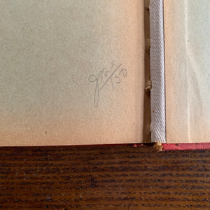 Children of Other Lands written by Watty Piper with illustrations by Lucille & H. C. Holling-vintage children's storybook-vintage stories of children around the world-view of the inside cover notation in pencil