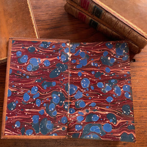 History of Herodotus Complete Set 1862 Leather Bound - Marbled Inside Cover