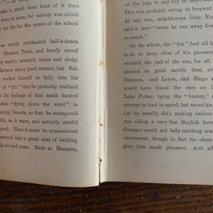 The Red Shanty Boys or Pictures of New England School Life 30 Years Ago written by Park Ludlow-antique novel-view of the condition
