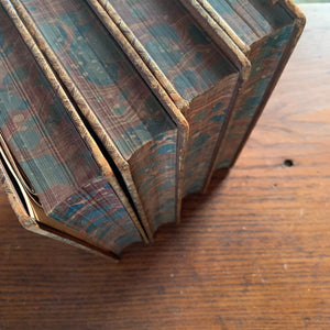 History of Herodotus Complete Set 1862 Leather Bound - Marlbed Edges